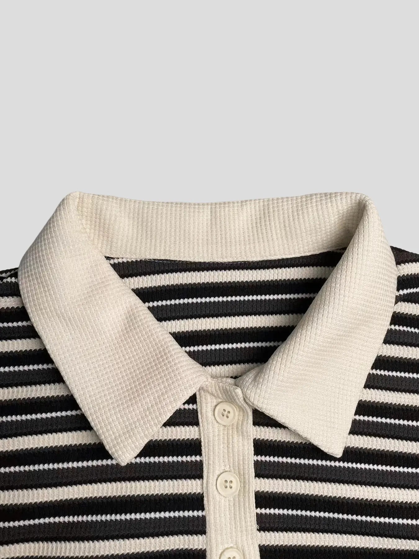 Women'S Off-Set Striped Long Sleeve Top & Wide Leg Pants Set, Womenswear Fall Winter Knit Loungewear, Comfortable Casual Streetwear, Pajama Set